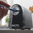 thumbnail image 4 of X-ACTO Pencil Sharpener, Mighty Mite Electric Pencil Sharpener, With Pencil Saver, SafeStart Motor, Black, 1 Count, 4 of 9