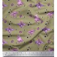 thumbnail image 1 of Soimoi Velvet Fabric Check,Spider & Bat Kids Print Sewing Fabric Yard 58 Inch Wide, 1 of 3