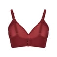 thumbnail image 3 of UPPADA of the Day Today only Plus Size Front Button Bras for Women Sports Bras Full Coverage Soft Sleep Wirefree Bras Push Up Bra Seamless Comfort Supportive Bras Plus Size Everyday Bra, 3 of 6