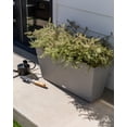 thumbnail image 4 of Veradek Pure Series Midori 39" Planter 2 Pack Grey, 4 of 10
