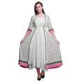 thumbnail image 1 of Bimba Kurta Long pour Femmes Anarkali Kurta Style Chic Tunique Kurti Ethnique Robe Longue, 1 of 6