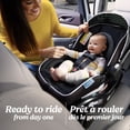 thumbnail image 3 of Graco SnugRide 35 Lite LX Infant Car Seat, 1.8-15.8 kg (4-35 lb), Studio, 3 of 9