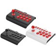 thumbnail image 5 of Y02 Fighting Game Joystick with Stretchable Bracket Games Console 3-Mode Connection Macro/TURBO Function White Red, 5 of 5
