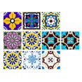 thumbnail image 1 of simhoa 10Pcs Moslem Tile Wall Stickers for Bathroom Kitchen Backsplash Decor G, 1 of 8