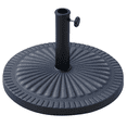 thumbnail image 1 of Outsunny 31 lbs Market Umbrella Base Holder, Bronze, 1 of 10
