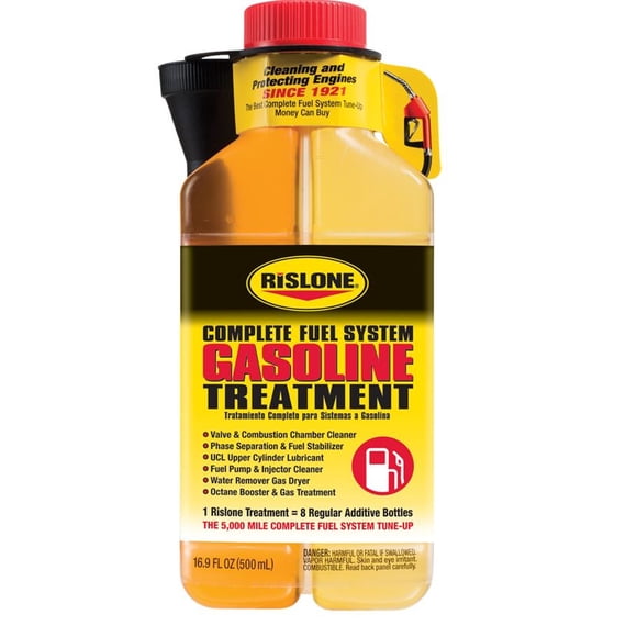 Bars Leaks Fuel Additive 4700 Rislone; For Gasoline; Fuel System Treatment; Use One Bottle Every 5000 Miles; 16.9 Ounce Bottle; Single