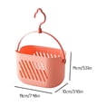 thumbnail image 3 of Meitianfacai Pool Side Storage Basket Set, Pool Cup, Above Ground Pool Accessories, Pool Toy Basket, Pool Storage Bins for Most Frame Pools for Swimming Pool Storage (with Rope Hook-Pink), 3 of 5