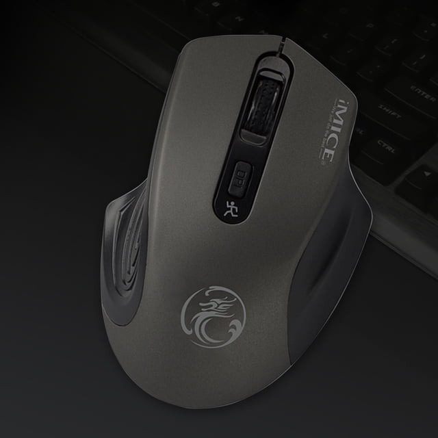 Chmadoxn Mo-use Souris Sans Fil 2.4G Souris Silencieuse avec Récepteur USB Souris d'Ordinateur Portable pour PC Tablette Portable avec Système Sans Fil