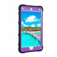 thumbnail image 4 of Allytech 7.9" Dual Layers Silicone Tablet Case with Kickstand, Black & Purple, 4 of 9