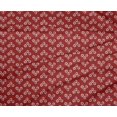 thumbnail image 4 of oneOone Polyester Lycra Red Fabric Chevron Bandhani Fabric For Sewing Printed Craft Fabric By The Yard 56 Inch Wide, 4 of 4