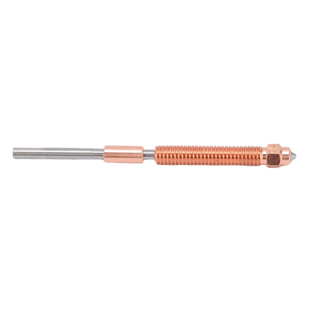 Buse Intégrée, Haute Vitesse 600 Mm/s 30 Mm3/s Buse d'Impression en Métal Rat eAll de Remplacement pour Imprimante 3D K2 Plus Combo avec Alliage de Ti Rupture de Chaleur CrZr Cuivre Acier Trempé
