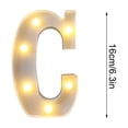 thumbnail image 2 of RXIRUCGD Letters Lights Alphabet Lamp LED Letter Lighting Letter Light Illuminated Letters Night Lights Decoration For Birthday Party Wedding Children’s Room, 2 of 6