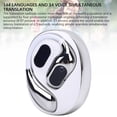 thumbnail image 3 of Language Translator Earbuds, 5.4 2 Way Real Time 144 Languages Translation Device for Business Calling Travel Learning, Intelligent Translation Earphones, 3 of 7