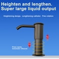 thumbnail image 4 of TIMIFIS Automatic Mixing Cup Sink Soap Extender Household Detergent Press Kitchen Sink Detergent Press Pump Head Extension Tube Heightened Apartment Essentials, 4 of 8