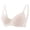 Beige, variant on HVOBTTY Women's Breathable Push Up Wireless Bra, Women's Solid Color Backless Seamless Push-Up Beautiful Back Underwear Everyday Bras Purple, S