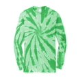 thumbnail image 1 of Gravity Threads Tie-Dye Long-Sleeve Shirt - Kelly Green - X-Large, 1 of 1