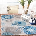 thumbnail image 1 of Safavieh Cabana Garnet Floral Outdoor Area Rug, 1 of 5