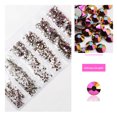 thumbnail image 1 of mmirethe Rhinestones Flat-Bottom Multi-faceted Sides DIY Handcraft Excellent Gloss Manicure Crystal Different Styles Mobile Phone Rainbow Rose Gold, 1 of 6