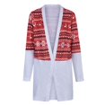 thumbnail image 4 of Cardigan à Manches Longues pour Femmes, Cardigan d'Automne à devant Ouvert avec Poches, Duster Décontracté, Chandail Cardigan Léger, 4 of 5