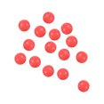 thumbnail image 1 of Unique Bargains 7mm Rond en Plastique Lumineux Lueur Pêche Perles Tacle Outil Rouge 200 Pièces, 1 of 5