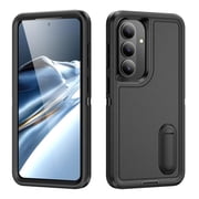For Samsung Galaxy S26 5G 6.3" Phone Case with Built in Kickstand, Shockproof/Dustproof/Drop Proof Heavy Duty Military-Grade Rugged Protective Cover for Samsung Galaxy S26 5G,Black,For Galaxy S26 5G