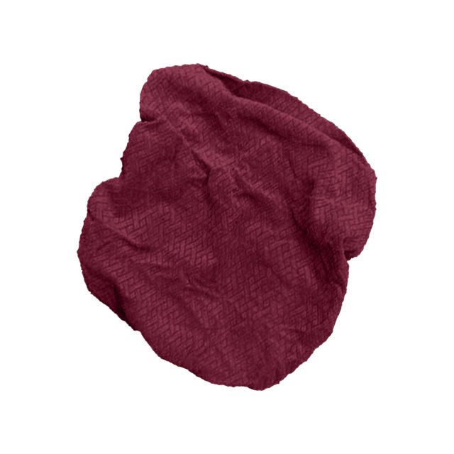 Abbracc Removable Dining Chair Seat Covers, Washable Polyester Seat Cover for Restaurant Red