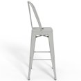 thumbnail image 4 of Simpli Home Fletcher Tabouret de Bar Industriel en Métal de 30 Pouces Blanc (Ensemble de 2), 4 of 9