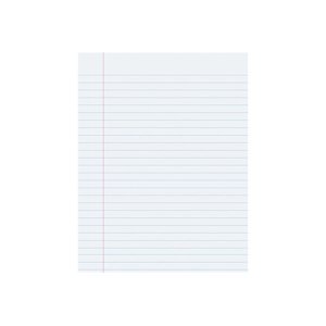 Papier d ' écriture 500 Sht 8.5X11 3/8 dans