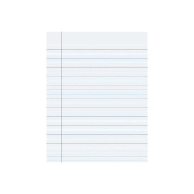 Writing Paper 500 Sht 8.5X11 3/8 In