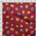 thumbnail image 3 of oneOone Cotton Flex Fabric Flower Watercolor Print Fabric BTY 40 Inch Wide, 3 of 4