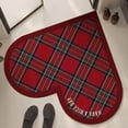 thumbnail image 4 of Yhmxh Bathroom Rugs Bathroom Love Rug- Super Absorbent And Quick-Drying- Rubber Backing Slip- Washable Bathroom Floor Mat- Shower Rug In Front Of Tub 16x16 In Living Room Rug Bath Mat, 4 of 7
