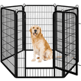 thumbnail image 2 of Yaheetech Enclos pour Chien de 47 Pieds' H à 6 Panneaux, Clôture Intérieure Extérieure, Noir, 2 of 8