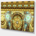 thumbnail image 2 of Brown Extraterrestrial Life Cells - Floral Canvas Art Print, 2 of 4
