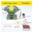 thumbnail image 2 of 1.5KW Desktop Polishing Machine, High-speed Stone Grinder DIY Woodworking Jade Jewelry Bench Lathe Machine Grinding Machine ,Small Noise, 2 of 7