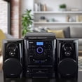 thumbnail image 5 of JENSEN Shelf Stereo System with Bluetooth, Turntable, 3-CD Changer &amp; Dual Cassette, 5 of 5