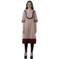 thumbnail image 2 of Moomaya Kurti de Designer Bollywood pour Femmes, Kurta Tunique Imprimée Longueur Genou, 2 of 6