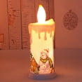 thumbnail image 2 of Christmas LED Candle Light Bright Flickering Bulb Battery Operated Realistic Flames Fake Candle, 2 of 7