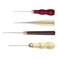 thumbnail image 1 of 4 Pieces Handheld Tool Compact Size Handily Gripped Punching Stainless Steel Workmanship Punching Awls Rustproof Dressmaker Accessories Woodworking Supplies DIY Prop, 1 of 6