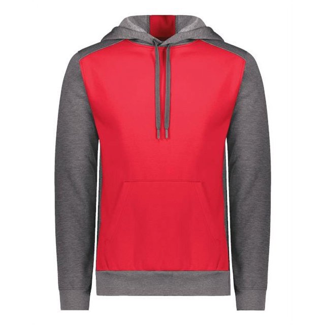 Augusta Sportswear Scarlet/ Carbon Heather 11187 M
