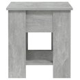 thumbnail image 3 of vidaXL Coffee Table Concrete Grey 101x49x52 cm Engineered Wood, 3 of 5