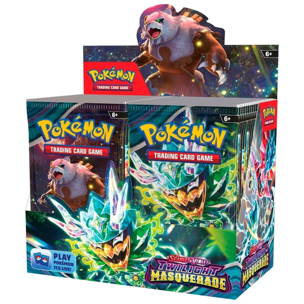 ポケモンカード英語版 Twilight Masquerade ブースターボックス Pokemon TCG: Scarlet & Violet - Twilight Masquerade Booster Box