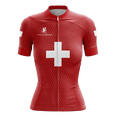 thumbnail image 1 of Switzerland Women's Cycling Jersey - 4XL, 1 of 3