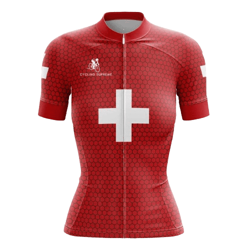 Switzerland Women's Cycling Jersey - 4XL
