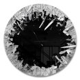thumbnail image 1 of Designart Conception 3D abstraite de mur cassé horloge murale, 1 of 4