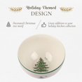 thumbnail image 3 of Holiday Ceramic Christmas Dinnerware & Cutlery Set with Festive Tree Plates, Bowls, Mugs, Saucers for Holiday Dining, 3 of 7