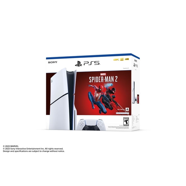 PlayStation®5 Console – Marvel's Spider-Man 2 Bundle with Bonus
