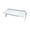 White, variant on Birdeem Punch-Free Computer Monitor Rack Plastic Tv Set- Box Screen Bracket Router Storage Rack, Computer Desktop Stand Riser Holder, Vented Metal Desk Shelf for Des