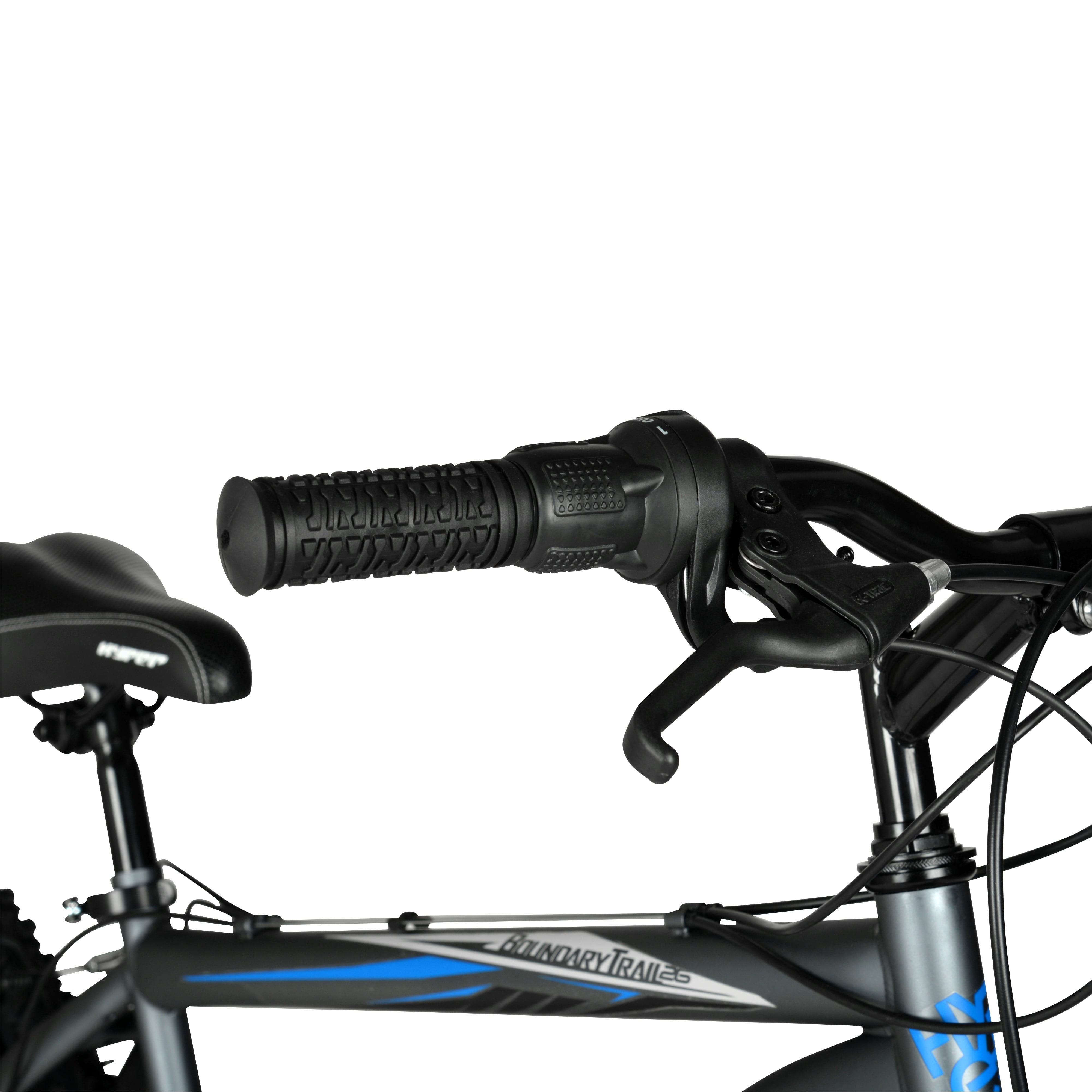 Hyper Bicycles 26” Men’s Boundary Mountain Bike, Gray