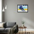 thumbnail image 4 of Frameworth Auston Matthews 20x29 Toile Encadré Maple Leafs, 4 of 5