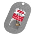 thumbnail image 1 of Rubbermaid Instamat Bath Tub Shower Mat, Non-Slip, Hangs on Showerhead for Quick Drying, 27.2" x 15.2", Grey, 1 of 8